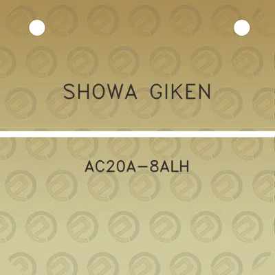 showa-giken-ac20a-8alh