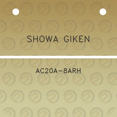 showa-giken-ac20a-8arh