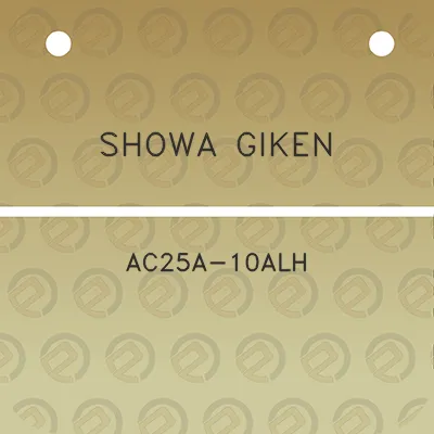 showa-giken-ac25a-10alh