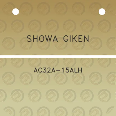 showa-giken-ac32a-15alh