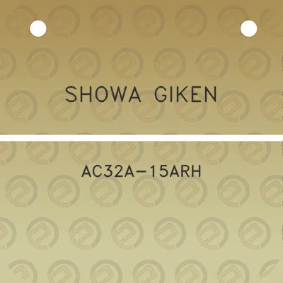 showa-giken-ac32a-15arh