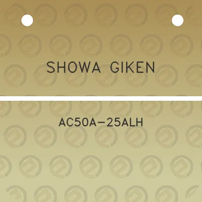 showa-giken-ac50a-25alh