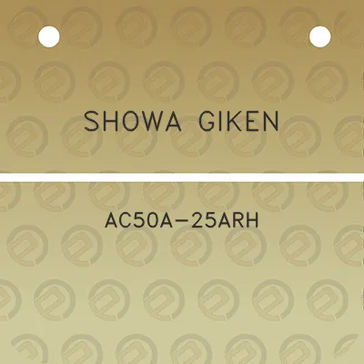 showa-giken-ac50a-25arh