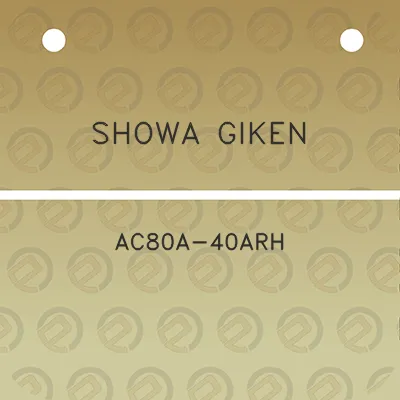 showa-giken-ac80a-40arh