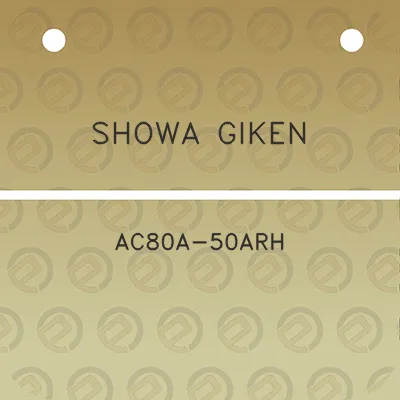 showa-giken-ac80a-50arh