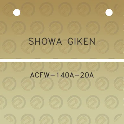 showa-giken-acfw-140a-20a