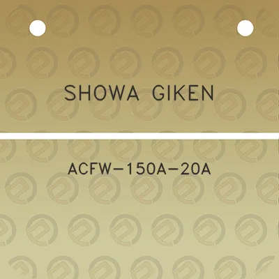 showa-giken-acfw-150a-20a