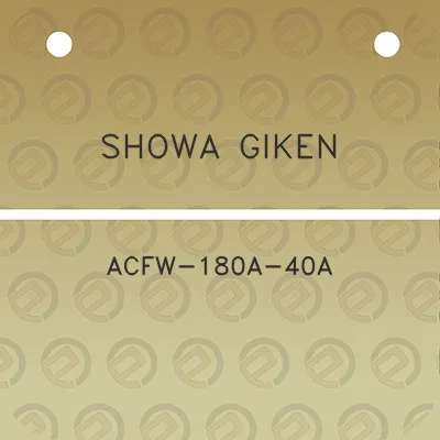 showa-giken-acfw-180a-40a