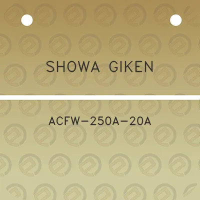 showa-giken-acfw-250a-20a