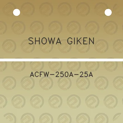 showa-giken-acfw-250a-25a