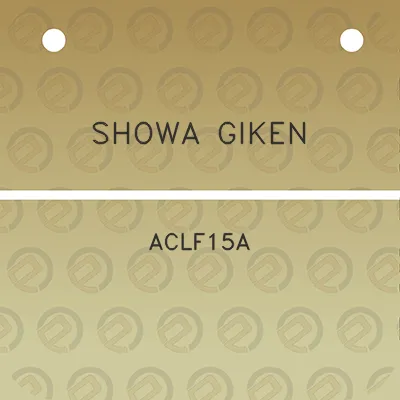 showa-giken-aclf15a