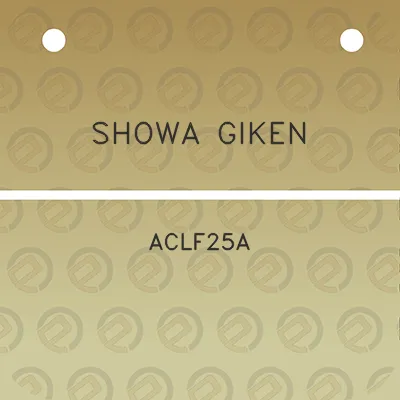 showa-giken-aclf25a