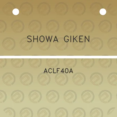 showa-giken-aclf40a