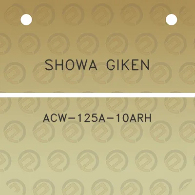 showa-giken-acw-125a-10arh