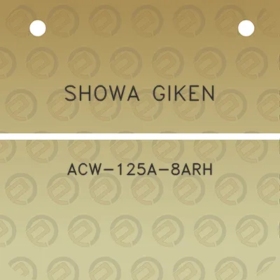 showa-giken-acw-125a-8arh