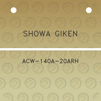 showa-giken-acw-140a-20arh