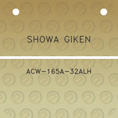 showa-giken-acw-165a-32alh