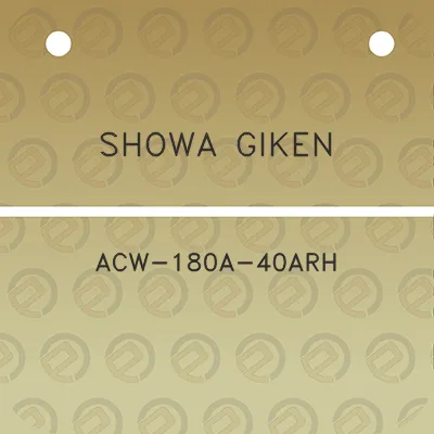 showa-giken-acw-180a-40arh