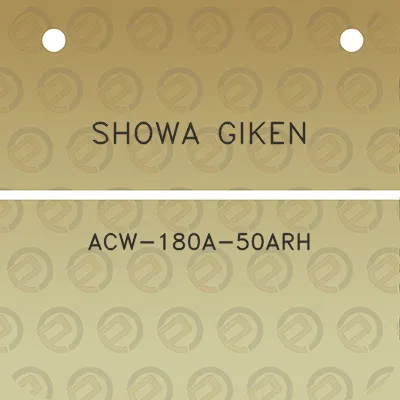 showa-giken-acw-180a-50arh