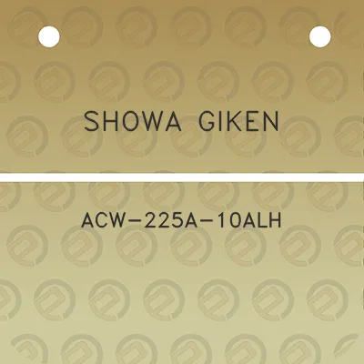 showa-giken-acw-225a-10alh