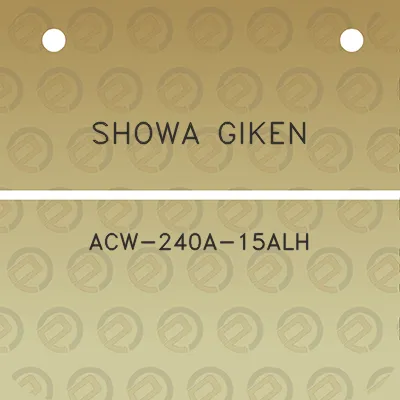 showa-giken-acw-240a-15alh