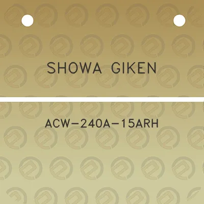 showa-giken-acw-240a-15arh