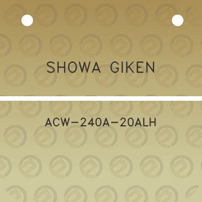 showa-giken-acw-240a-20alh