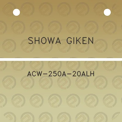 showa-giken-acw-250a-20alh