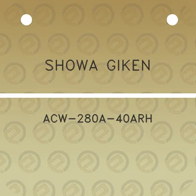 showa-giken-acw-280a-40arh