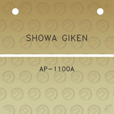 showa-giken-ap-1100a