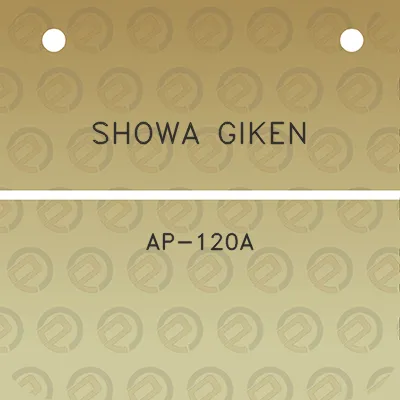 showa-giken-ap-120a