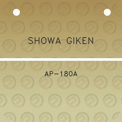 showa-giken-ap-180a