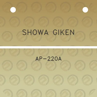 showa-giken-ap-220a