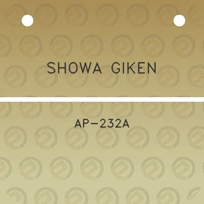 showa-giken-ap-232a