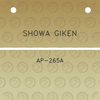 showa-giken-ap-265a