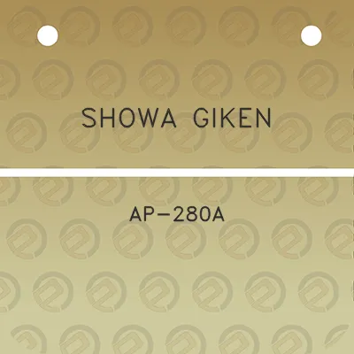 showa-giken-ap-280a