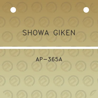 showa-giken-ap-365a