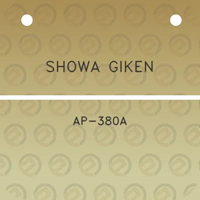 showa-giken-ap-380a