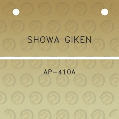 showa-giken-ap-410a