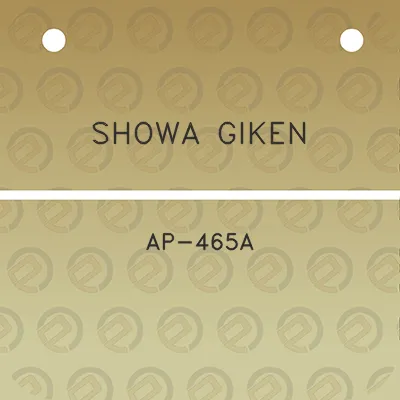 showa-giken-ap-465a