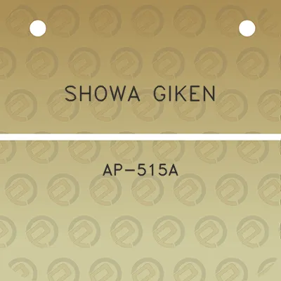 showa-giken-ap-515a