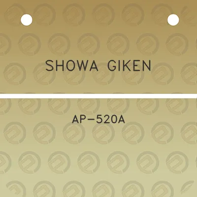 showa-giken-ap-520a