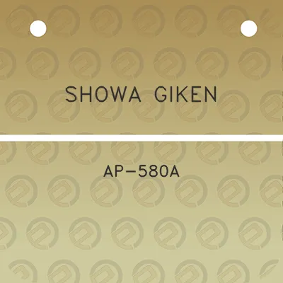 showa-giken-ap-580a