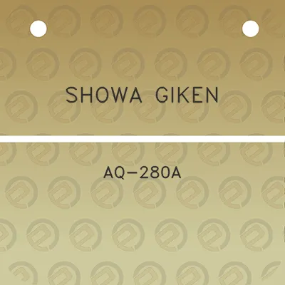 showa-giken-aq-280a