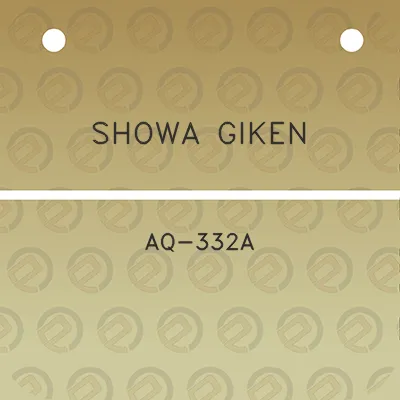 showa-giken-aq-332a