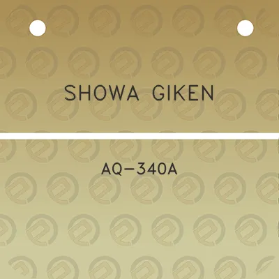 showa-giken-aq-340a