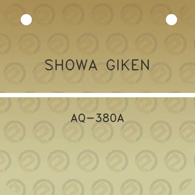 showa-giken-aq-380a