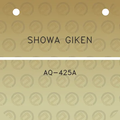 showa-giken-aq-425a