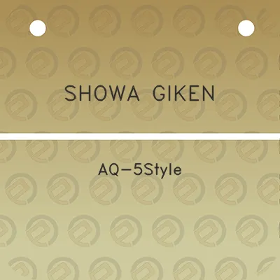 showa-giken-aq-5style