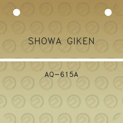 showa-giken-aq-615a